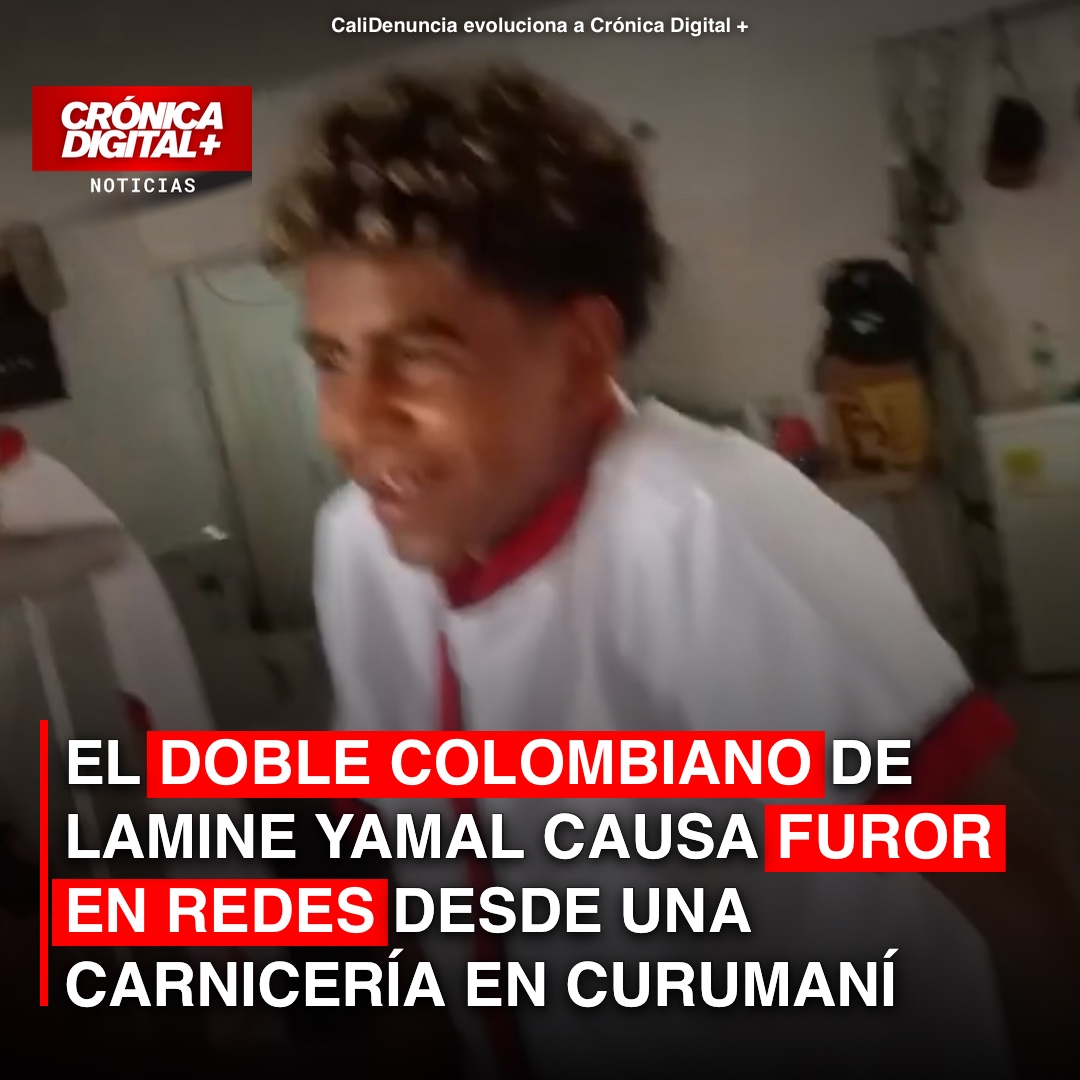 Joven en Curumaní sorprende por su parecido con Lamine Yamal