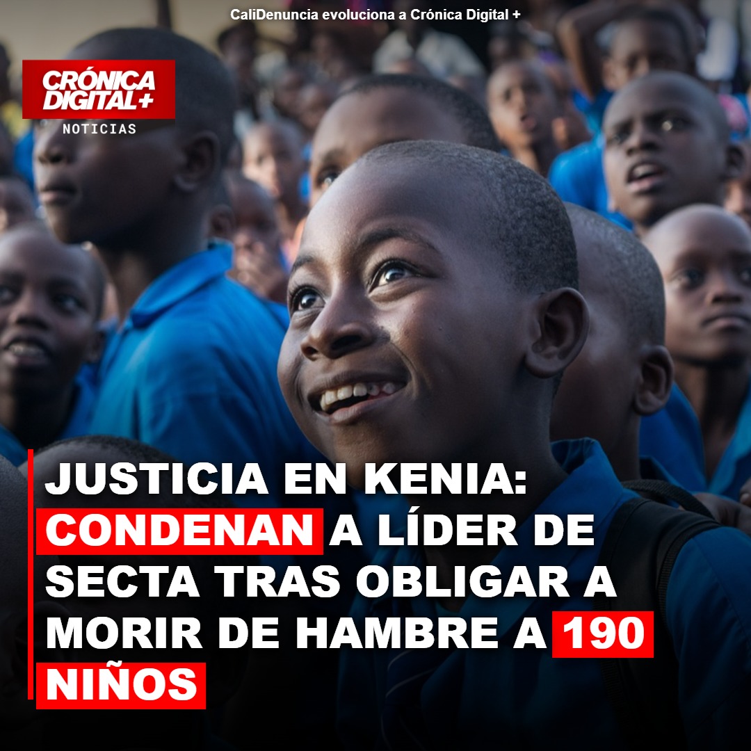 Justicia en Kenia: condenan a Líder de secta tras obligar a morir de hambre a 190 niños
