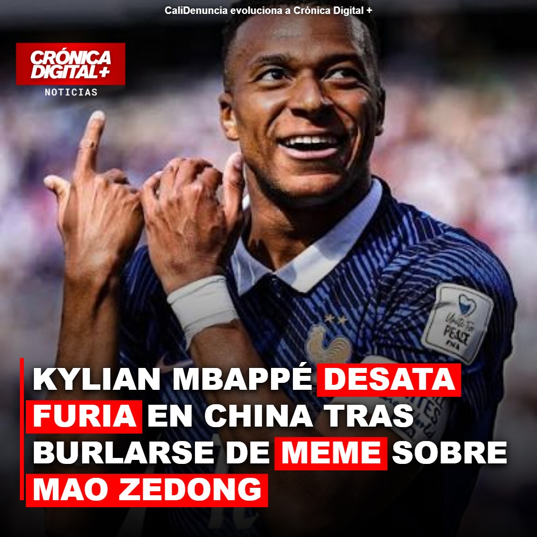 Kylian Mbappé pierde contratos en China tras bromear sobre Mao Zedong