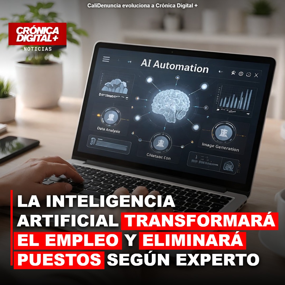 La inteligencia artificial transformará el empleo y eliminará puestos según experto