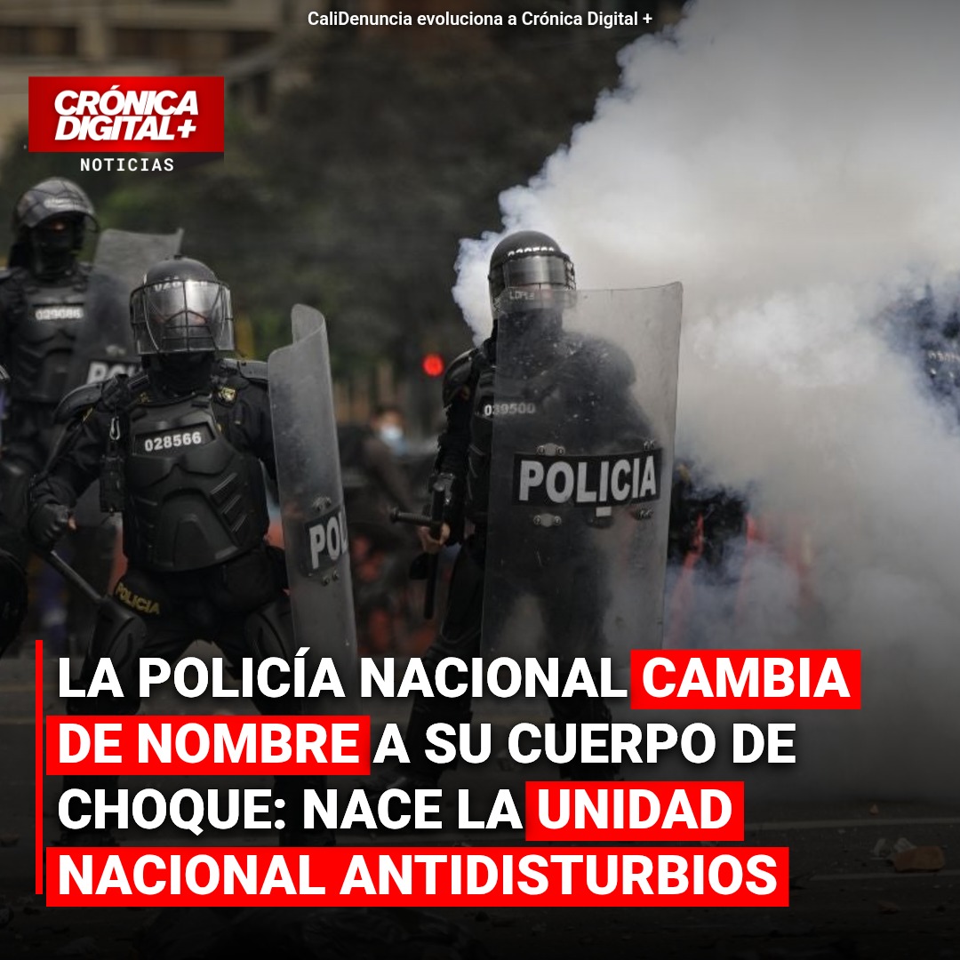 La Policía Nacional cambia de nombre a su cuerpo de choque: nace la Unidad Nacional Antidisturbios