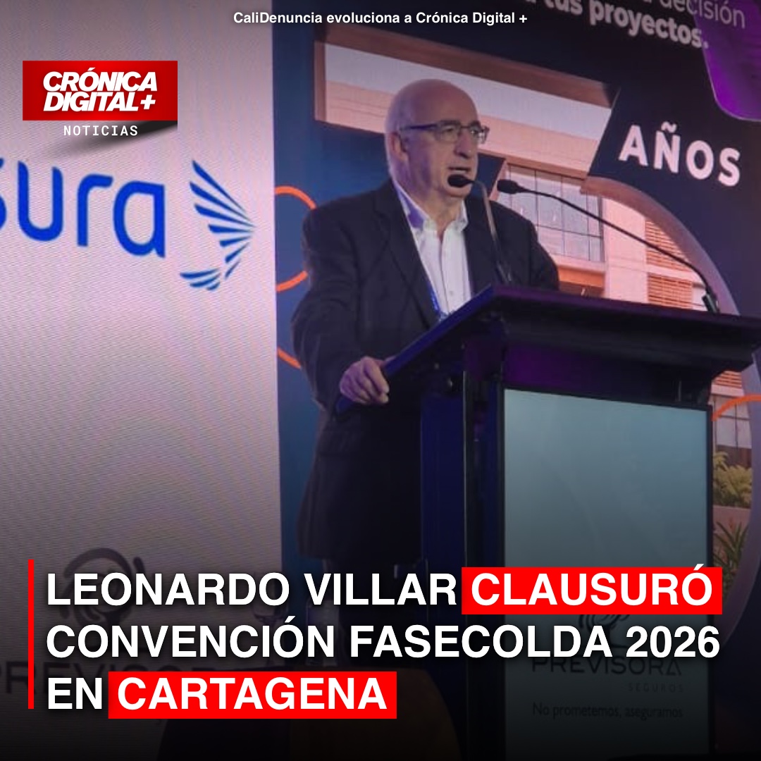 Leonardo Villar clausuró Convención Fasecolda 2026 en Cartagena