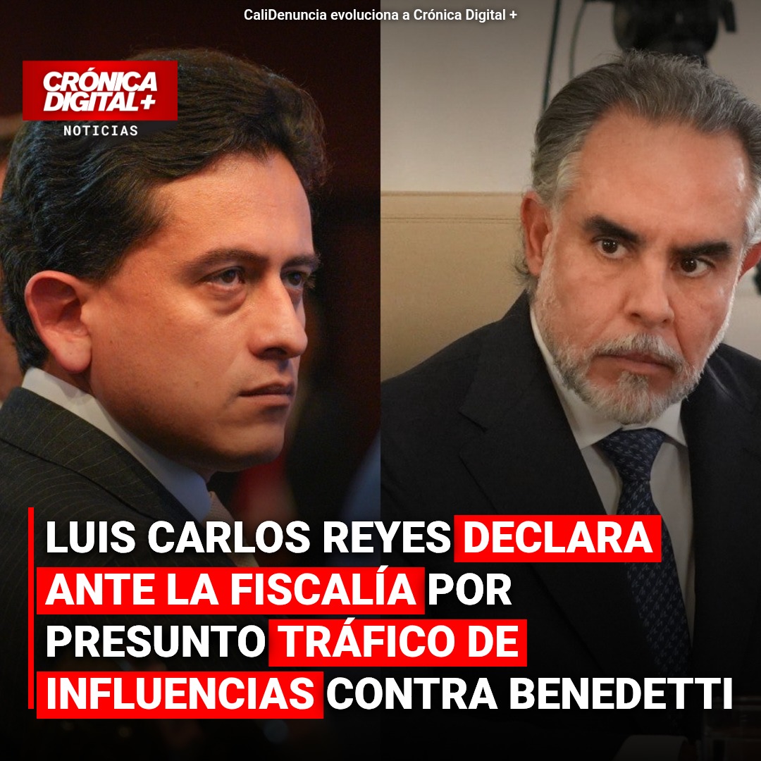 Luis Carlos Reyes declara ante la Fiscalía por presunto tráfico de influencias contra Benedetti