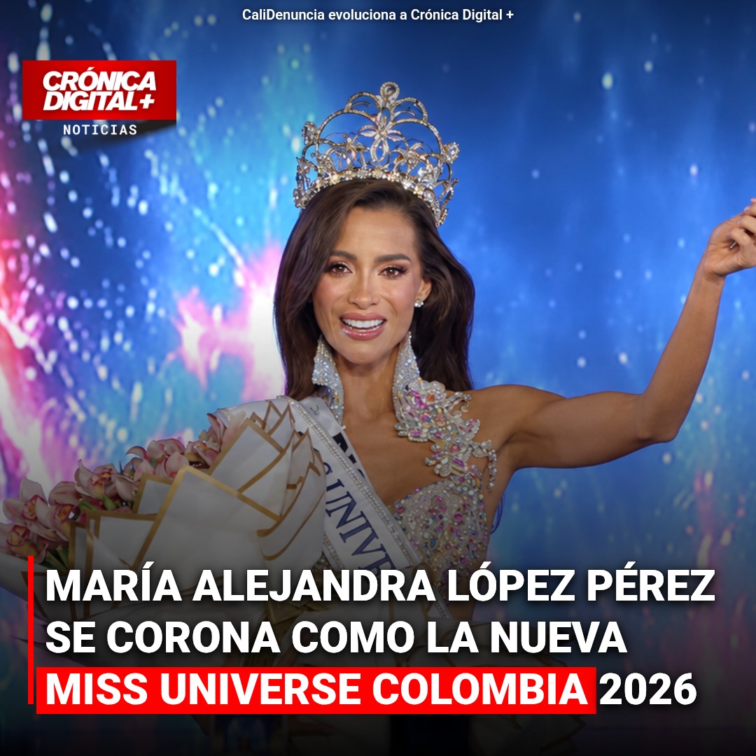 María Alejandra López Pérez se corona como la nueva Miss Universe Colombia 2026