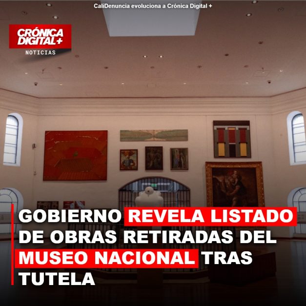 Mincultura detalla las piezas retiradas del Museo Nacional tras tutela