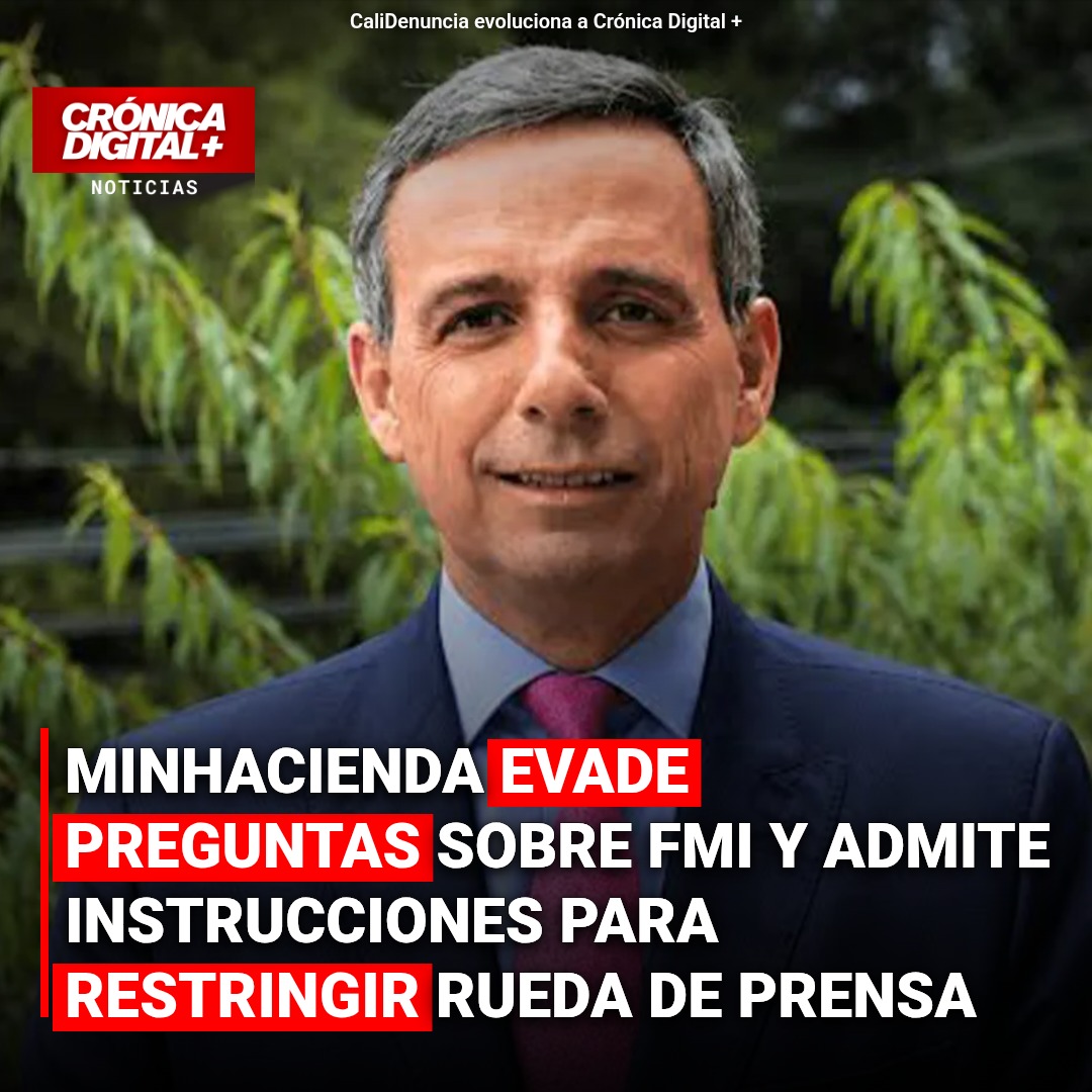 MinHacienda restringe preguntas sobre FMI y ajuste fiscal
