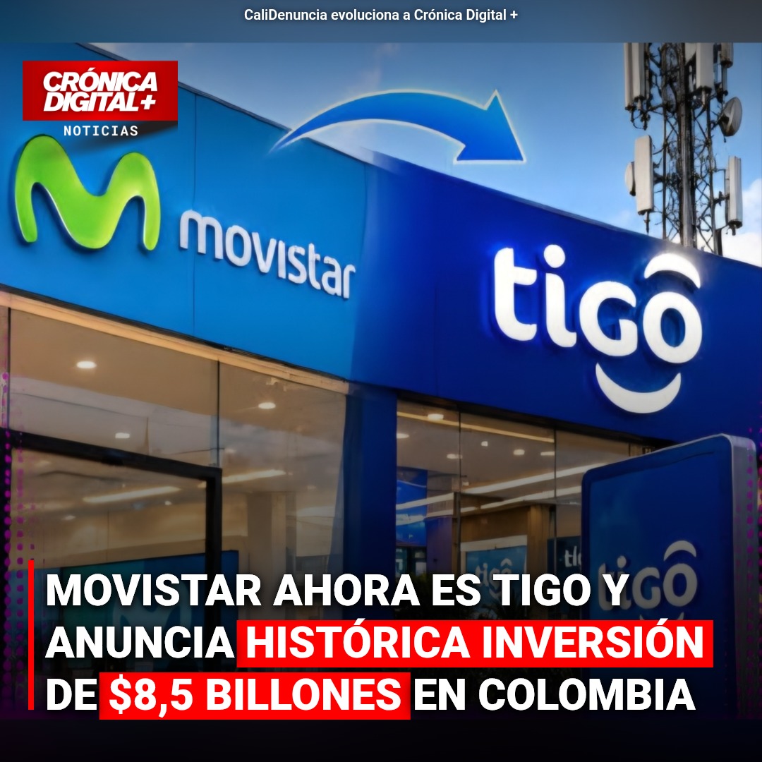 Movistar ahora es Tigo y anuncia histórica inversión de $8,5 billones en Colombia