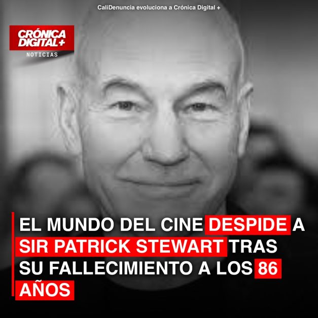 Muere Patrick Stewart a los 86 años: luto en el cine y la televisión