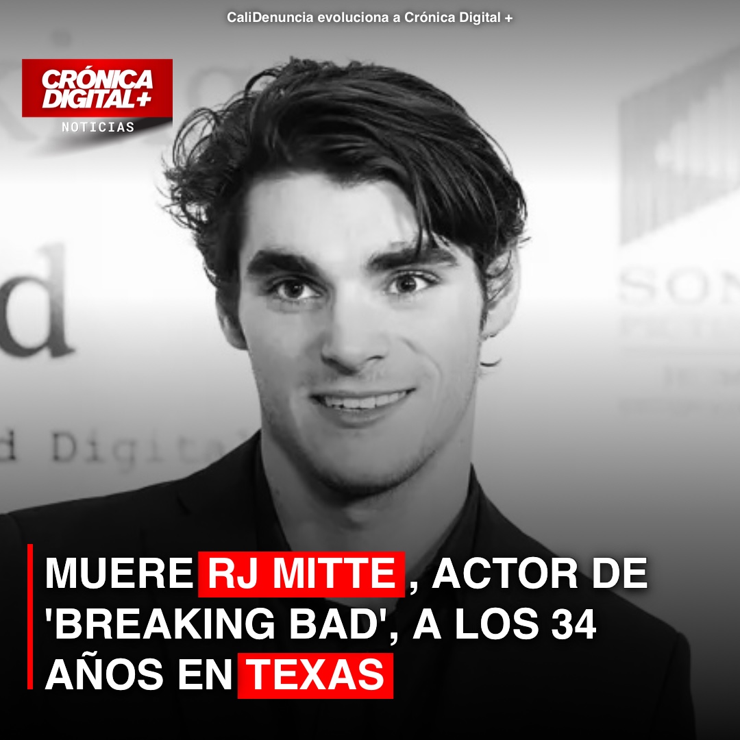 Muere RJ Mitte, actor de ‘Breaking Bad’, a los 34 años en Texas