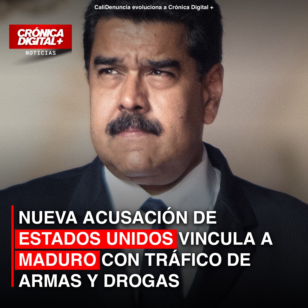 Nueva acusación de Estados Unidos vincula a Maduro con tráfico de armas y drogas