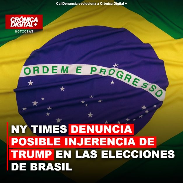 NY Times denuncia posible injerencia de Trump en las elecciones de Brasil