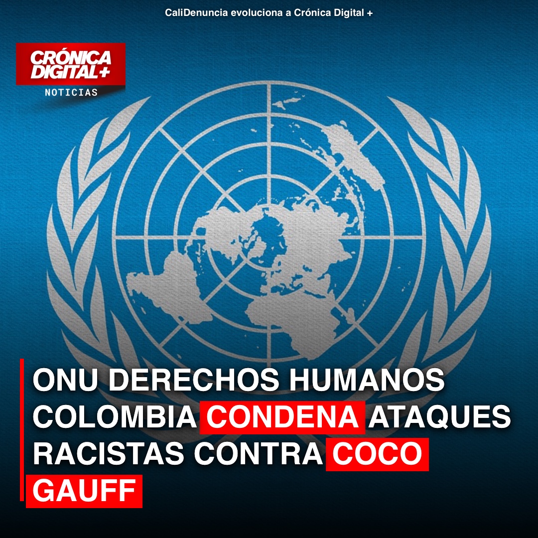 ONU Derechos Humanos Colombia condena ataques racistas contra Coco Gauff