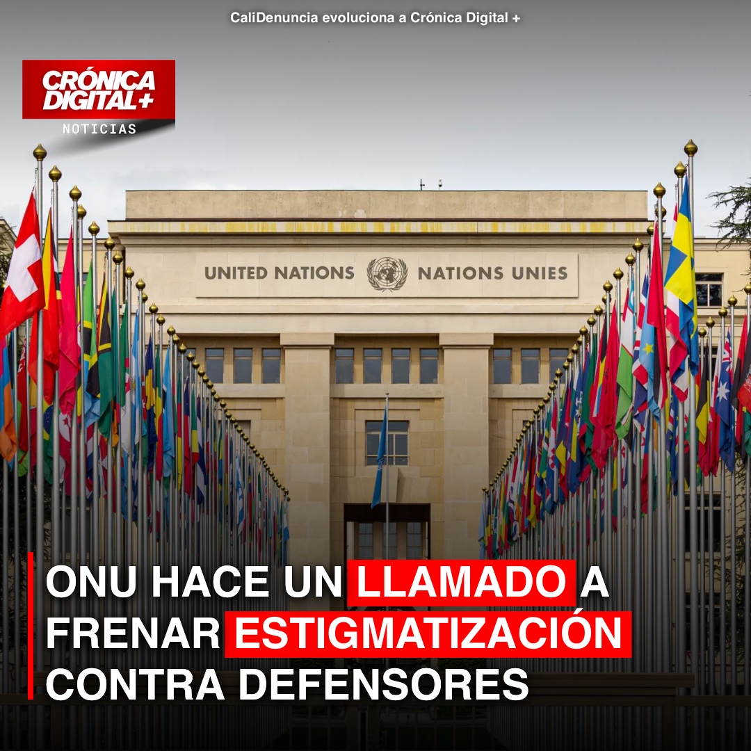 ONU llama a cesar estigmatización contra defensores en Colombia