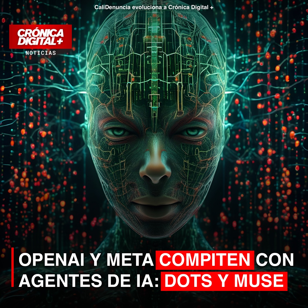 OpenAI y Meta compiten con agentes de IA: Dots y Muse