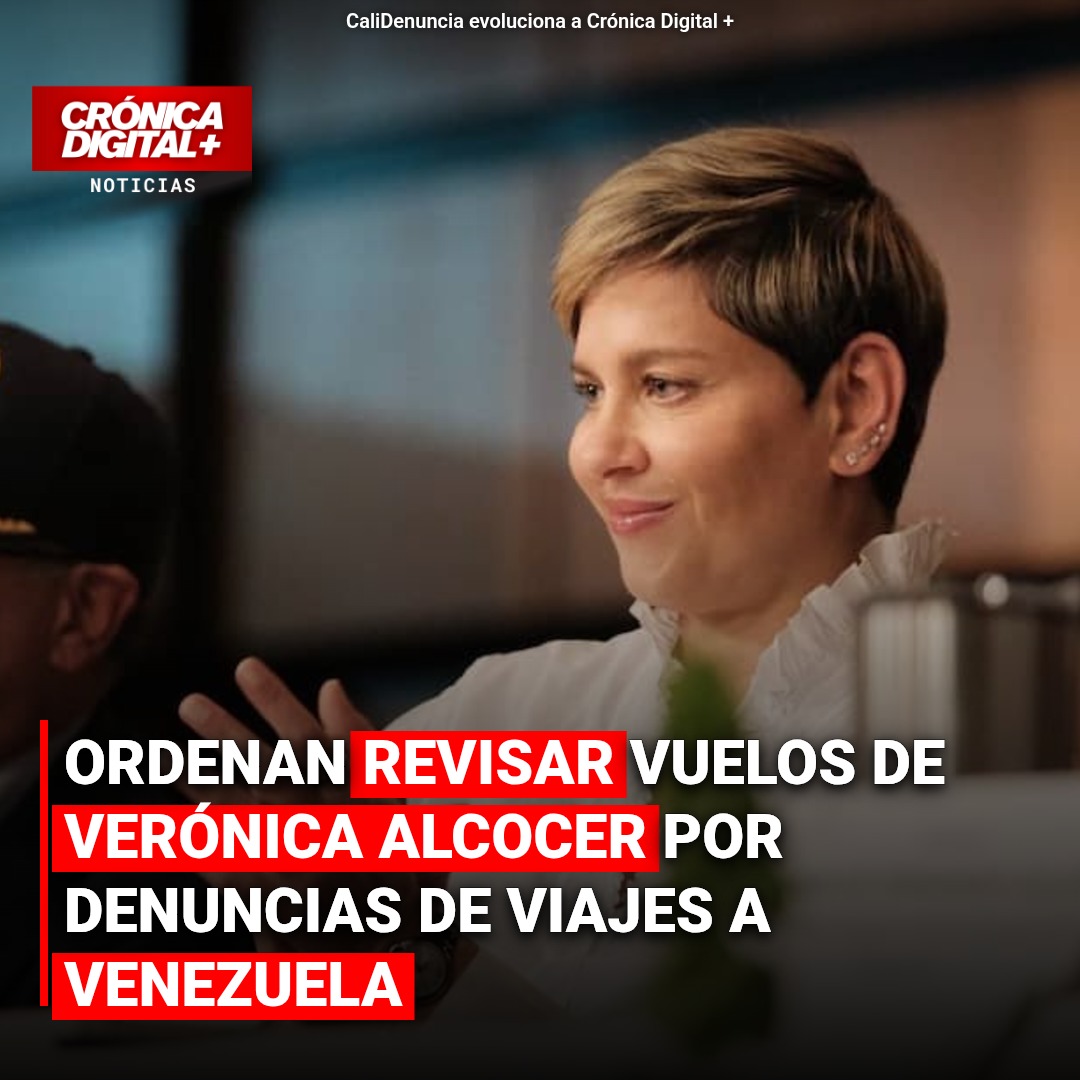 Ordenan revisar vuelos de Verónica Alcocer por denuncias de viajes a Venezuela