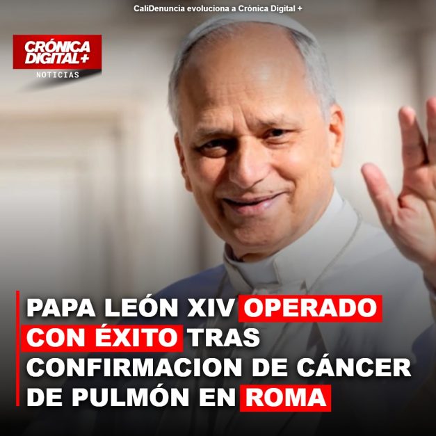 Papa León XIV operado con éxito de nódulo pulmonar en Roma