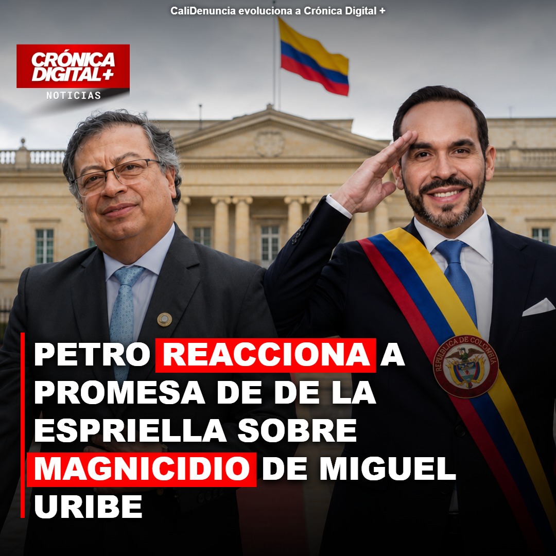 Petro reacciona a promesa de de la Espriella sobre magnicidio de Miguel Uribe