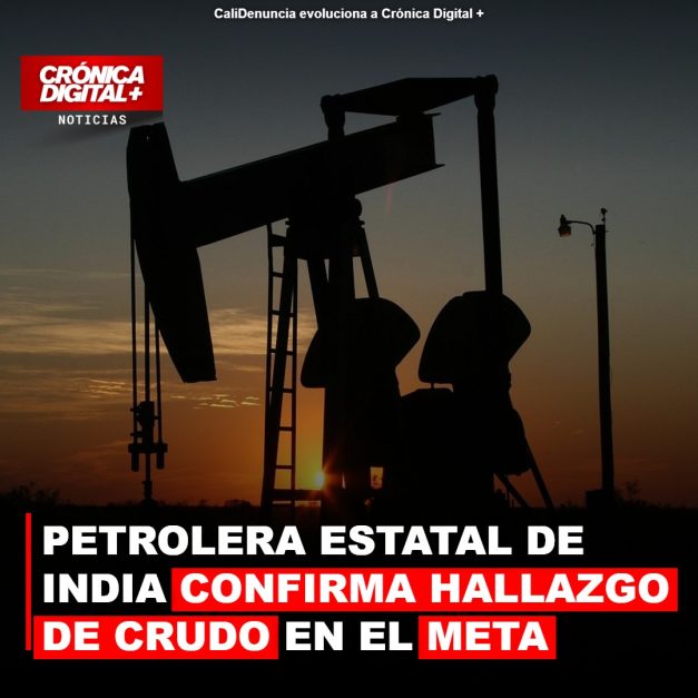 Petrolera estatal de india confirma hallazgo de crudo en el Meta