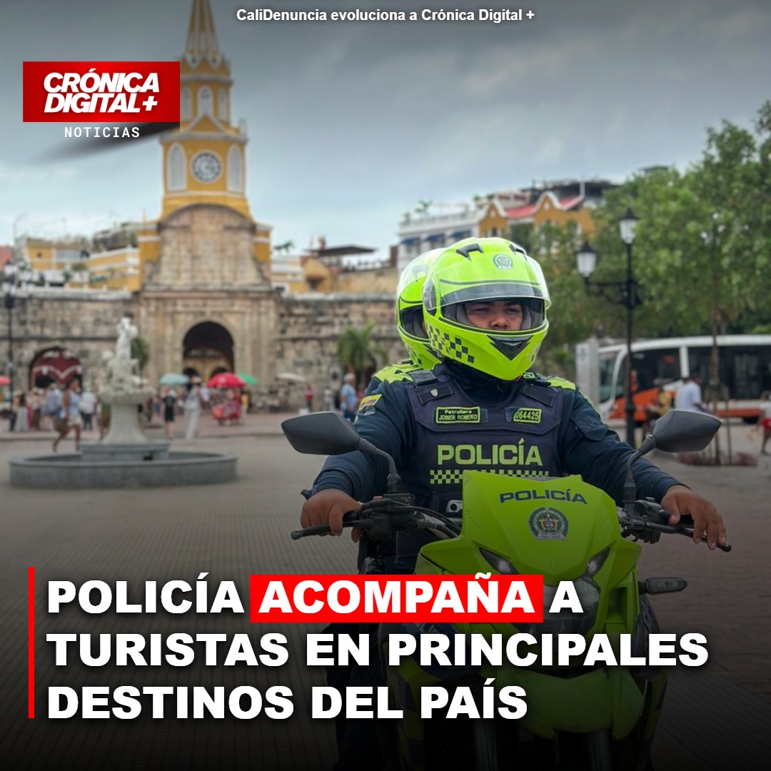 Policía acompaña a turistas en principales destinos del país