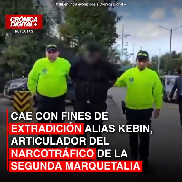 Policía captura con fines de extradición a alias Kebin en Nariño