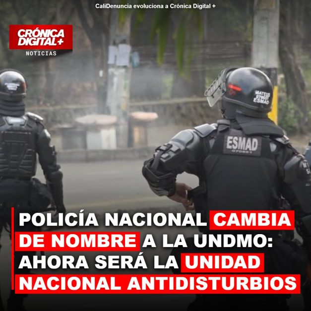 Policía transforma la UNDMO en la Unidad Nacional Antidisturbios