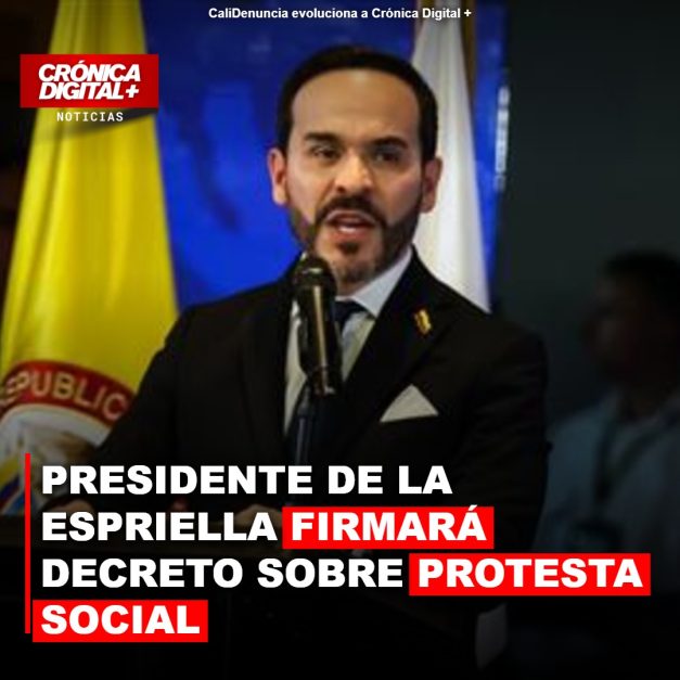 Presidente de la Espriella firmará decreto sobre protesta social