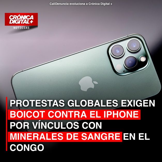 Protestas globales exigen boicot contra el iPhone por vínculos con minerales de sangre en el Congo