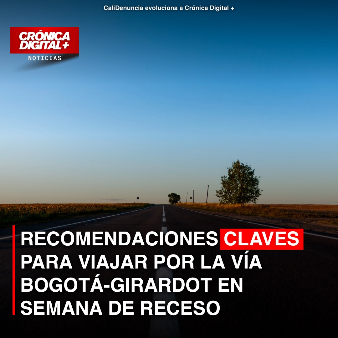 Recomendaciones claves para viajar por la Vía Bogotá-Girardot en semana de receso