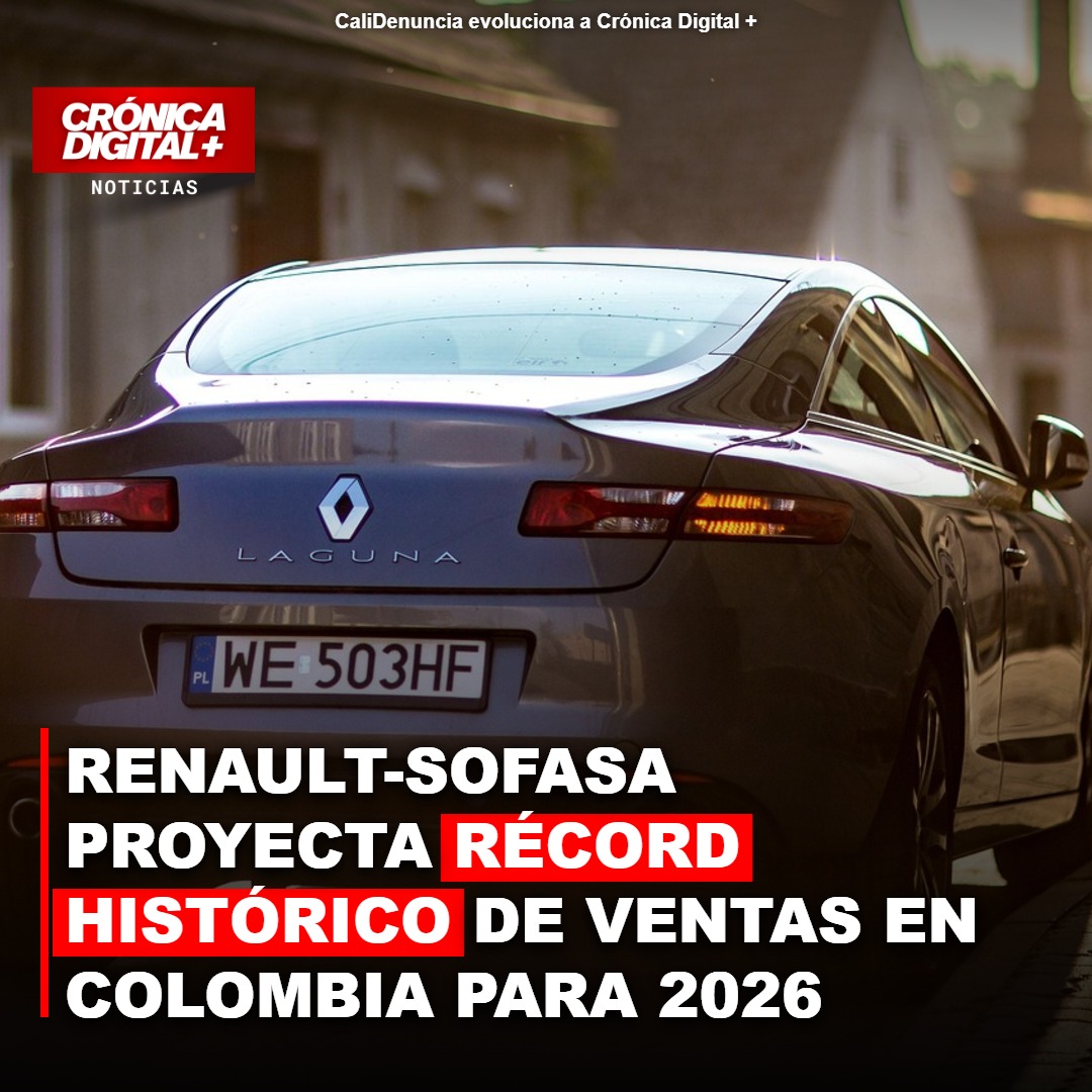 Renault-Sofasa proyecta récord histórico de ventas en Colombia para 2026