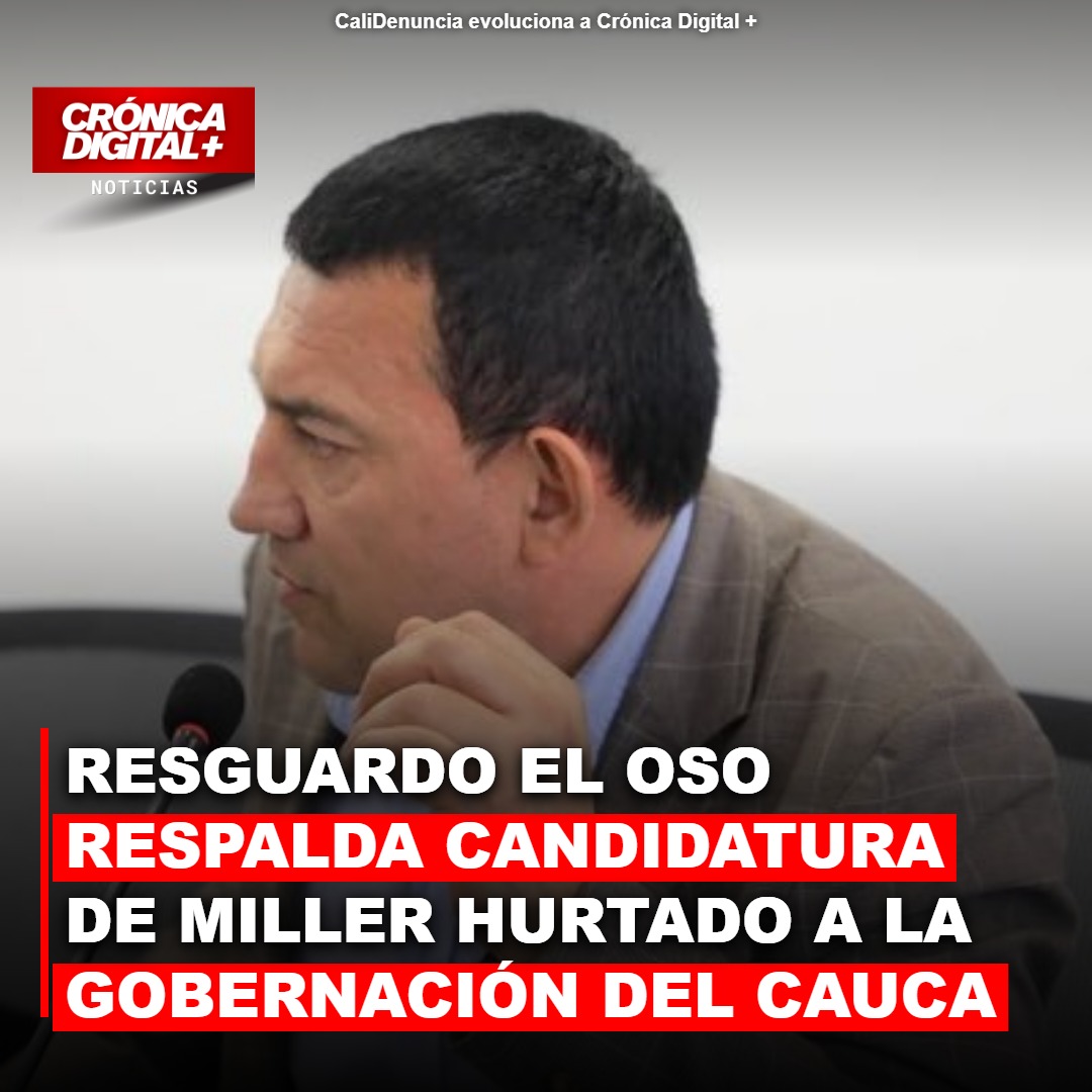 Resguardo el Oso respalda candidatura de Miller Hurtado a la Gobernación del Cauca