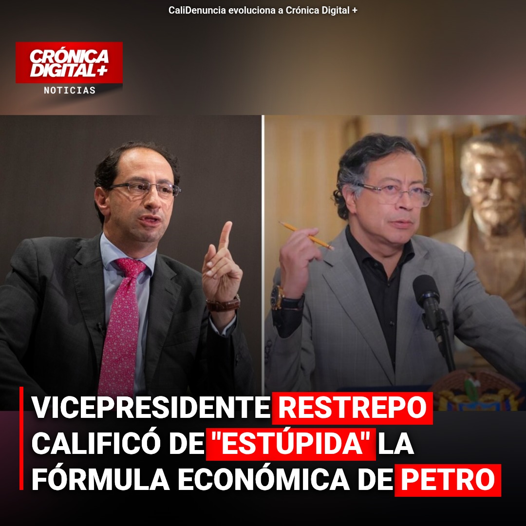 Restrepo califica de «estúpida» fórmula económica de Petro