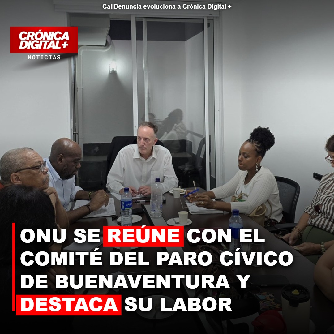 Scott Campbell se reúne con el Comité del Paro Cívico de Buenaventura y destaca su labor