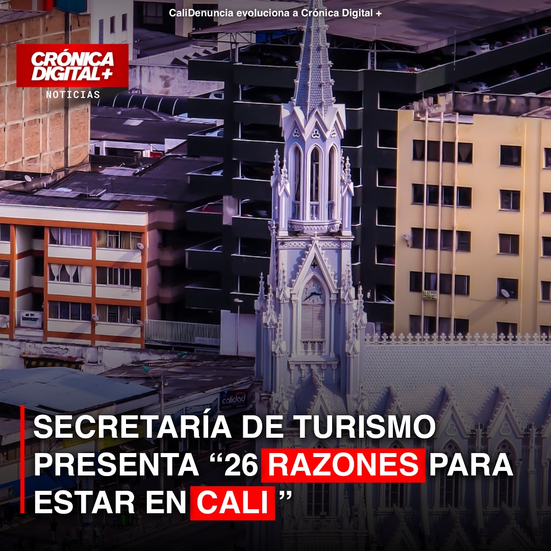 Secretaría de Turismo presenta “26 razones para estar en Cali”