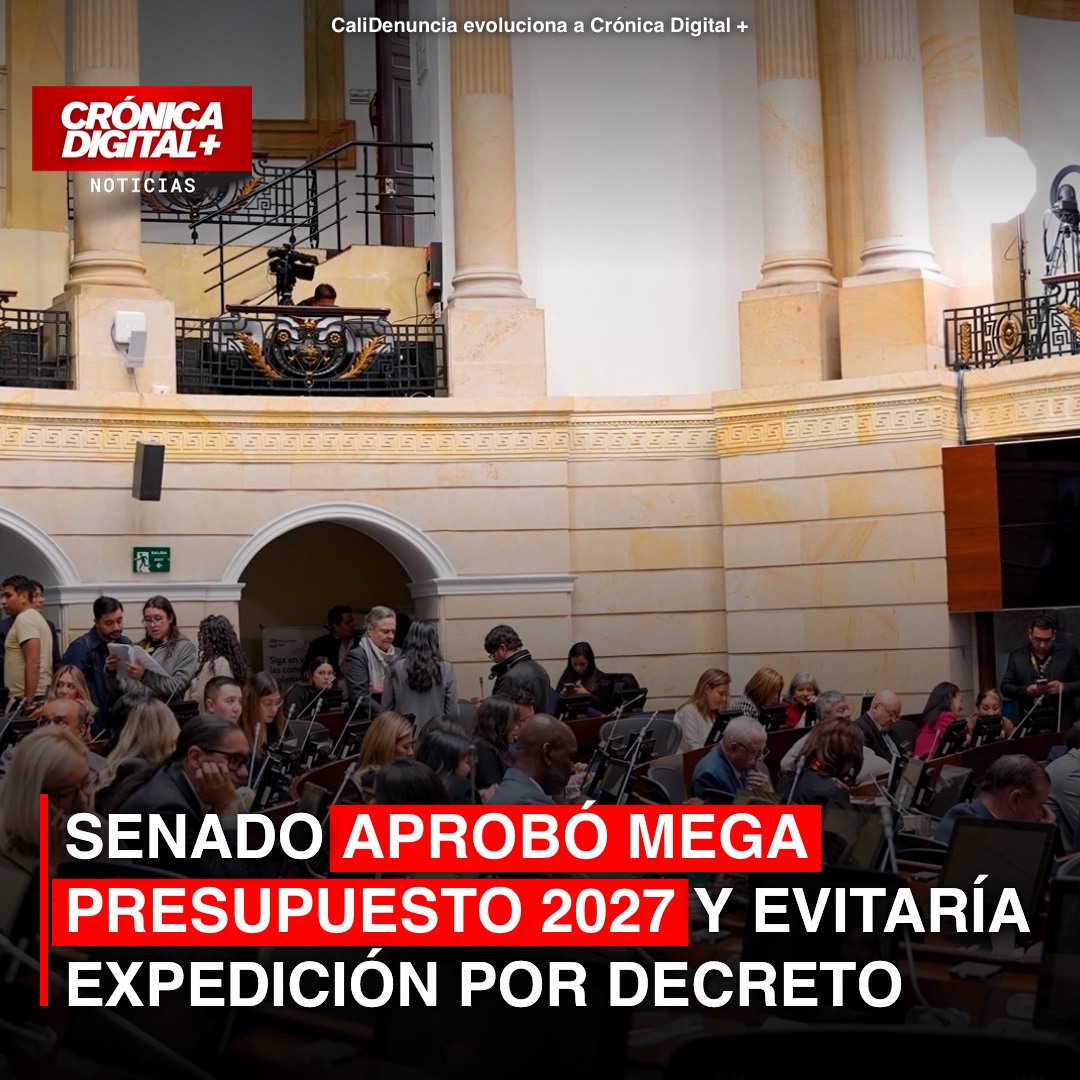 Senado aprueba presupuesto 2027 y busca frenar emisión por decreto