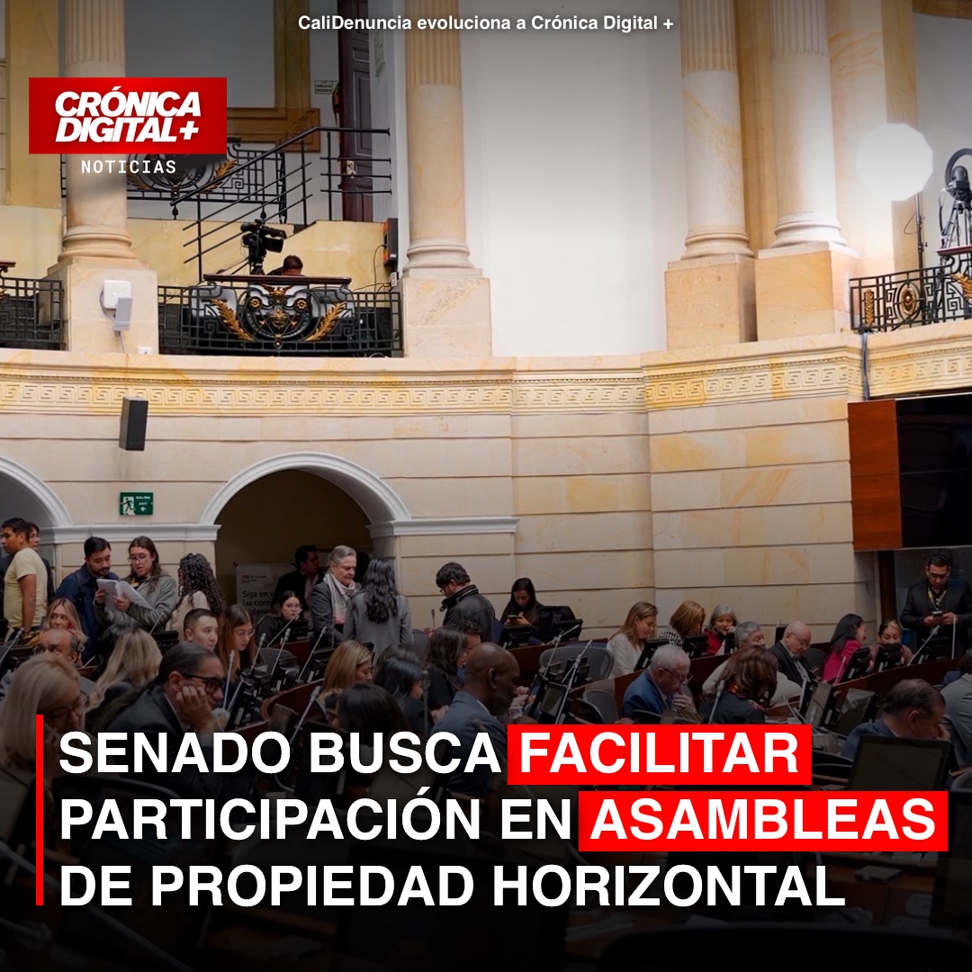 Senado tramita proyecto para asambleas de propiedad horizontal virtuales
