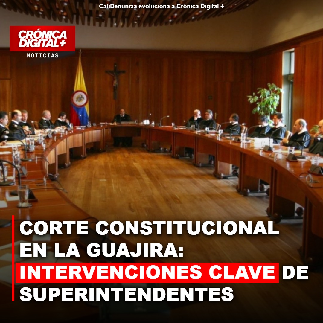 Superintendentes Godoy y Garzón intervienen ante la Corte en La Guajira