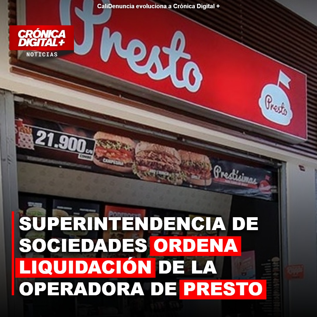 Supersociedades ordena liquidar a la operadora de Presto