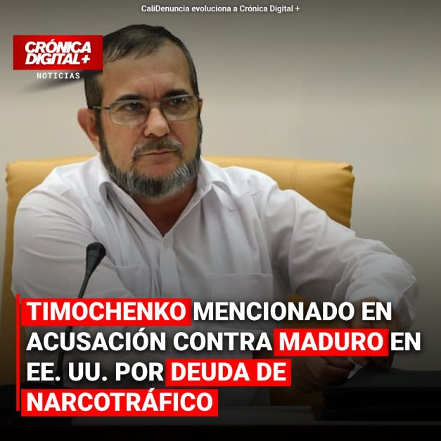 Timochenko, citado en nueva acusación de EE. UU. contra Maduro