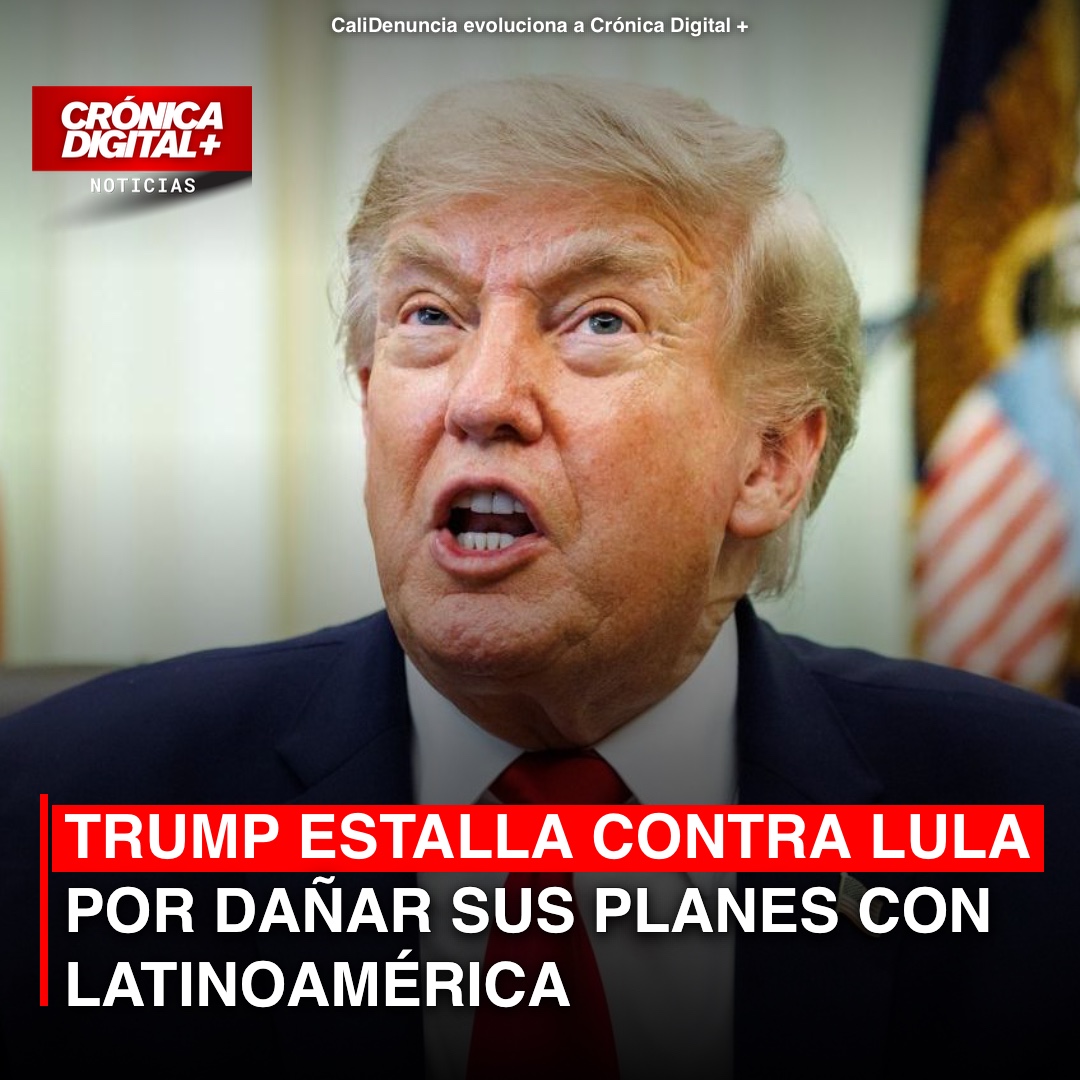 Trump cuestiona el triunfo de Lula y lo compara con Joe Biden