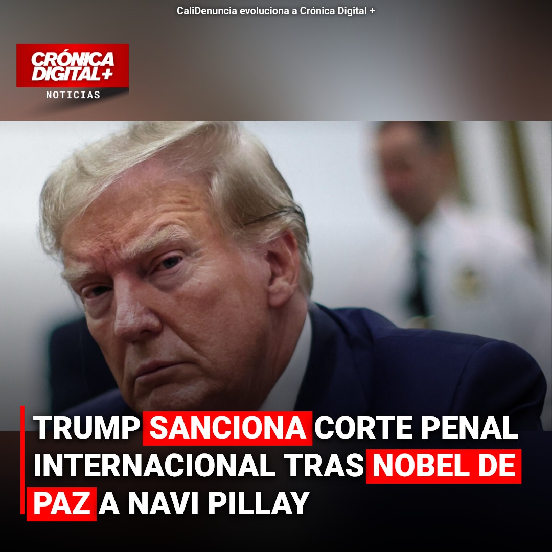 Trump sanciona Corte Penal Internacional tras Nobel de Paz a Navi Pillay