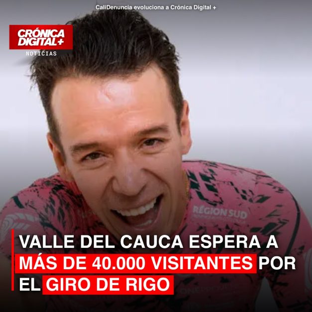 Valle del Cauca espera a Más de 40.000 visitantes por el Giro de Rigo