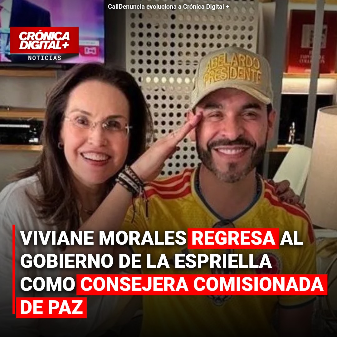 Viviane Morales regresa al Gobierno de la Espriella como Consejera Comisionada de Paz
